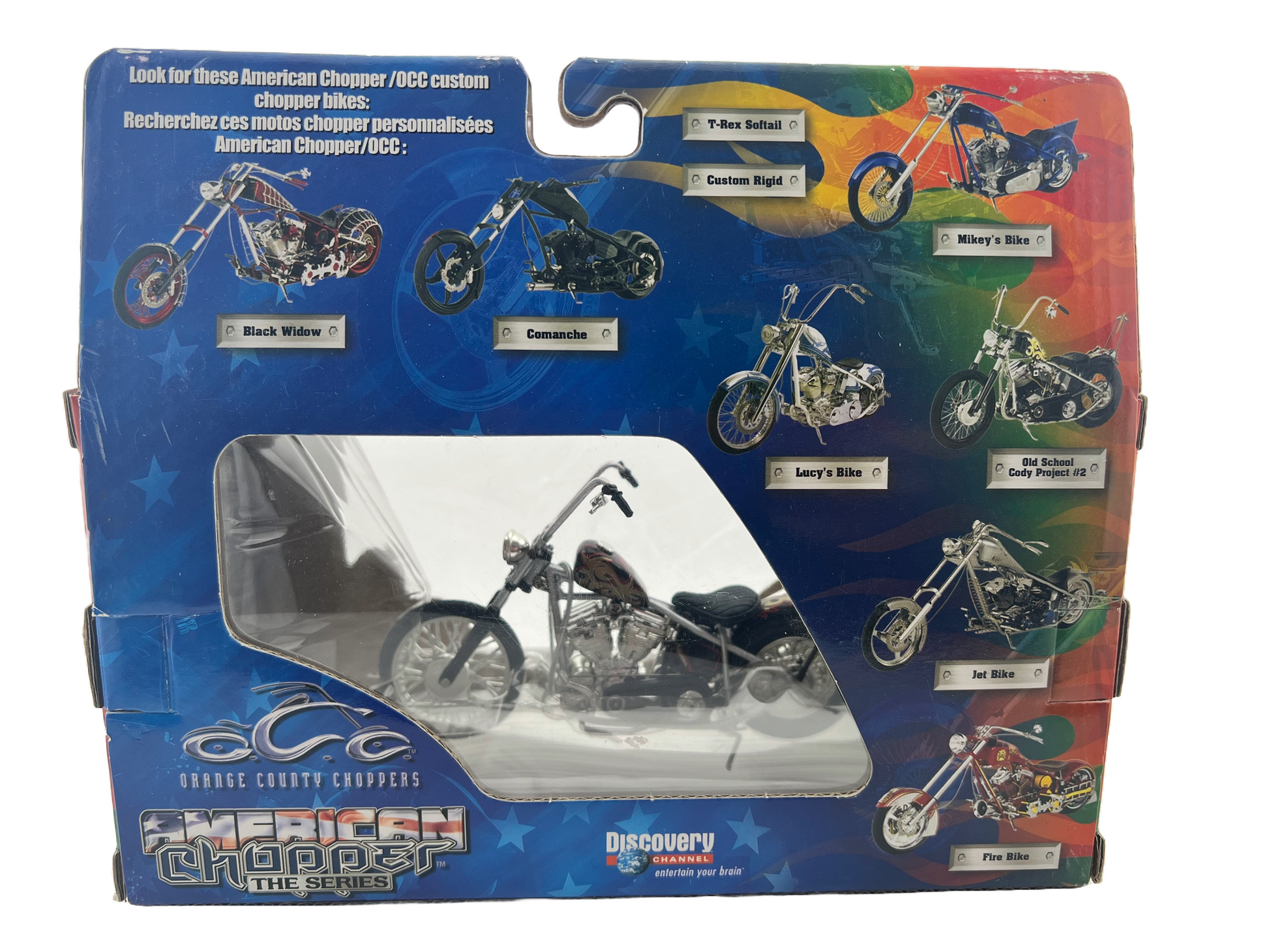 2004 American Chopper Old School Cody Project #2 1:18 Scale Fishwheels