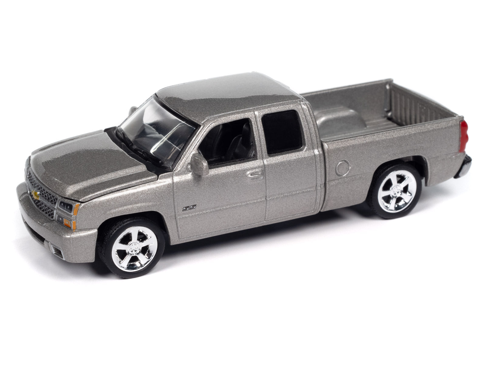 2006 Chevy Silverado SS Truck Extended Cab 'Cateye' w/Fleetside Bed Fine Silver Birch Metallic Auto World - Fishwheels