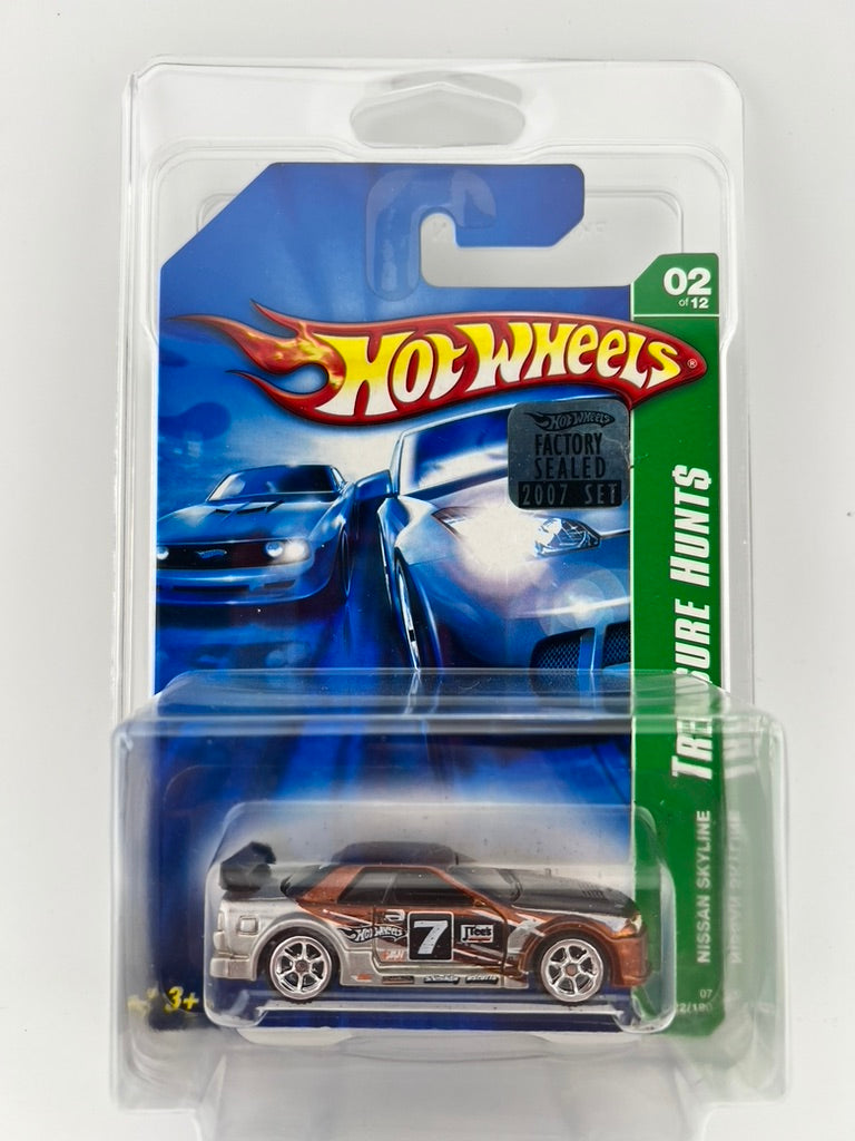 2007 Hot Wheels Super Treasure Hunt Nissan Skyline Fishwheels