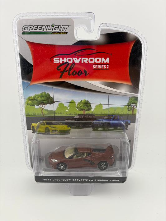 2022 Chevrolet Corvette C8 Stingray Coupe – Greenlight 1:64 “Showroom Floor” Series 2