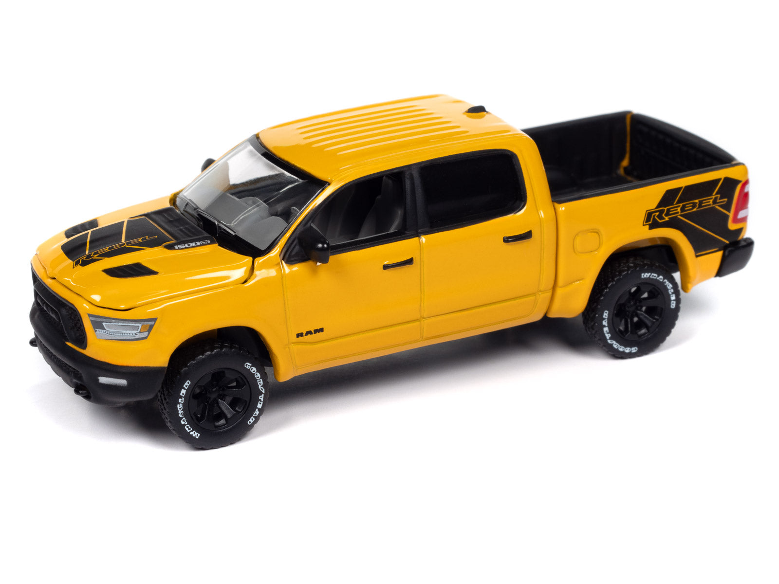 2023 Dodge Ram Rebel Havoc Edition Baja Yellow w/Rebel Graphics Auto World - Fishwheels