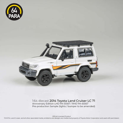 2023 Toyota Land Cruiser LC71 White Anniversary Edition LHD Para 64 Fishwheels