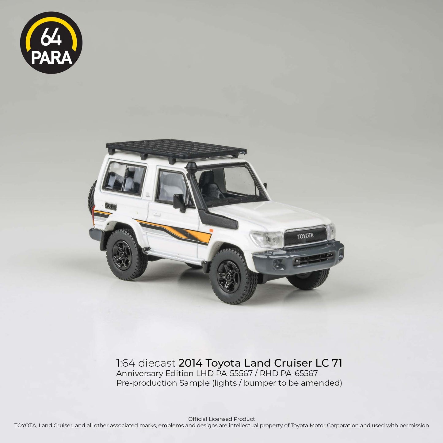 2023 Toyota Land Cruiser LC71 White Anniversary Edition LHD Para 64 Fishwheels