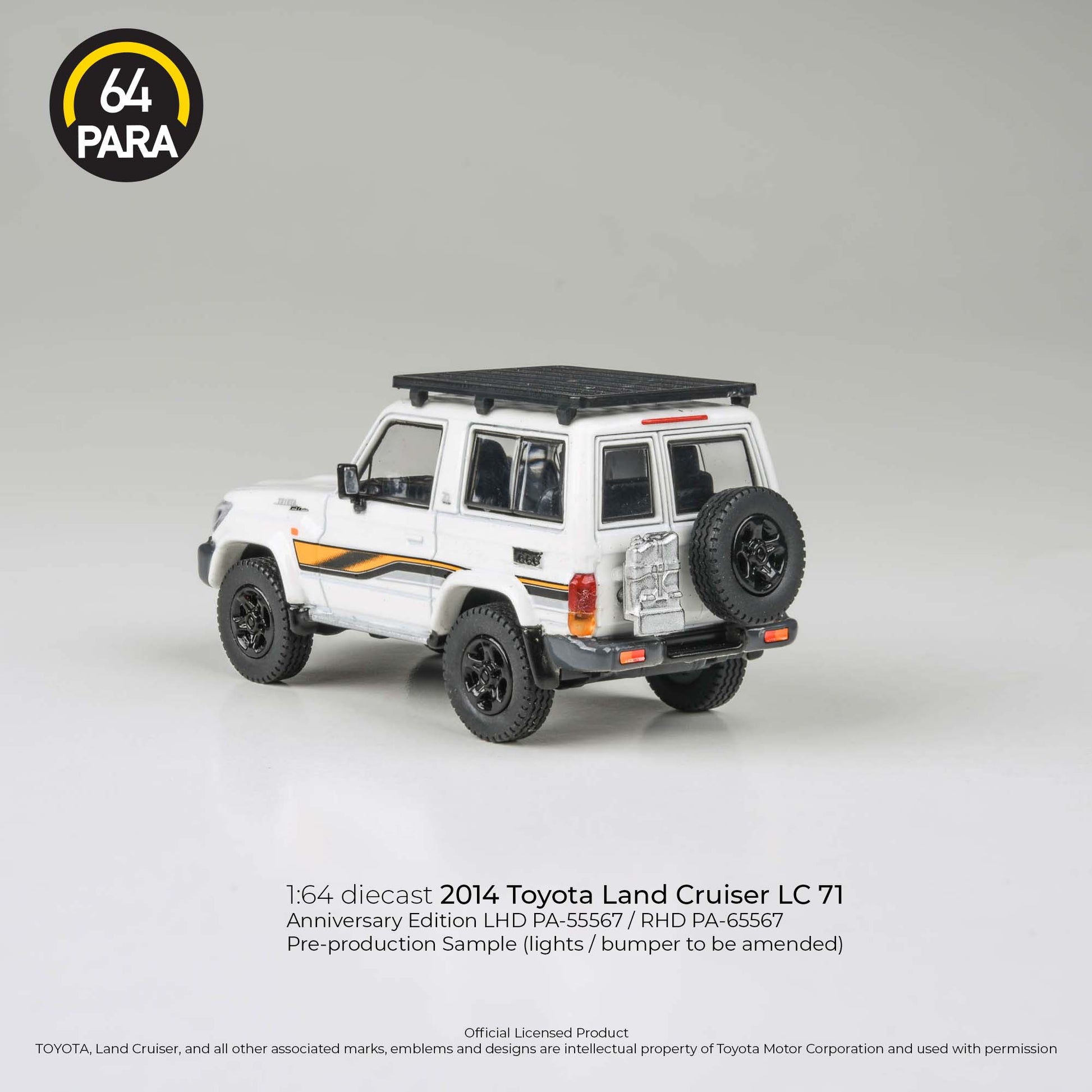 2023 Toyota Land Cruiser LC71 White Anniversary Edition LHD Para 64 Fishwheels