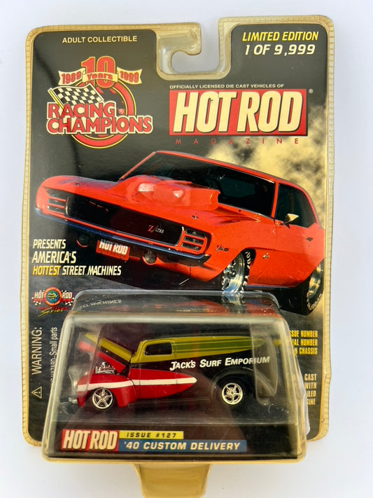 Racing Champions Hot Rod Magazine – Issue #127: ’40 Custom Delivery (Jack’s Surf Emporium) Fishwheels