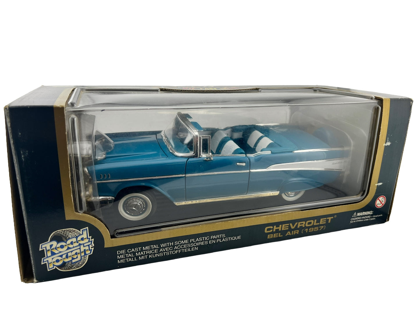 Road Tough 1957 Chevrolet Bel Air Convertible – Blue Fishwheels