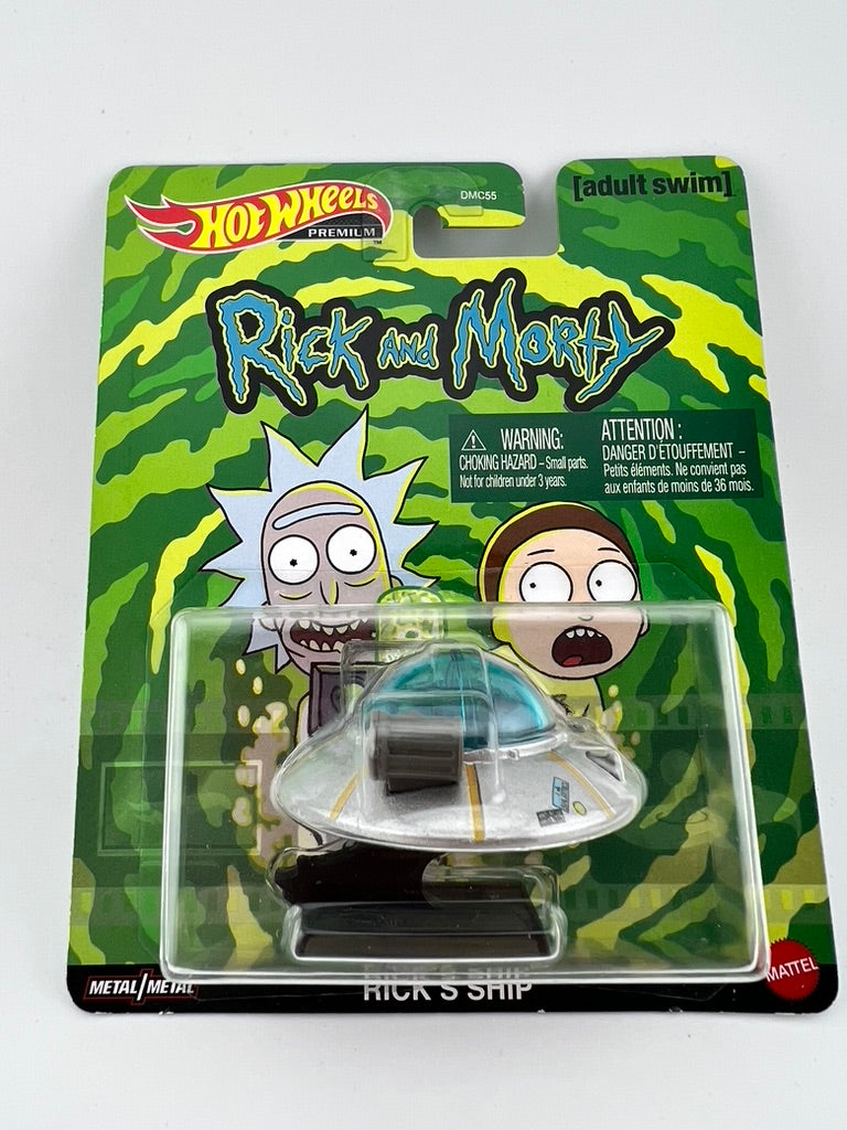 Hot Wheels Premium Rick and Morty – Rick’s Ship (Updated Card Variant) Fishwheels