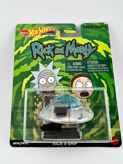 Hot Wheels Premium Rick and Morty – Rick’s Ship (Updated Card Variant) Fishwheels