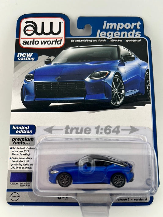 Auto World 2023 Nissan Z Seiran Blue Fishwheels