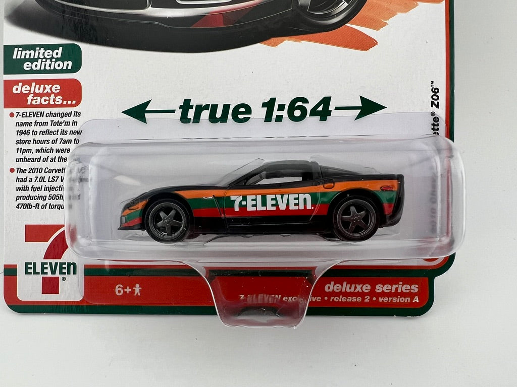 Auto World 7-Eleven Deluxe Series – 2010 Chevy Corvette Z06 Fishwheels