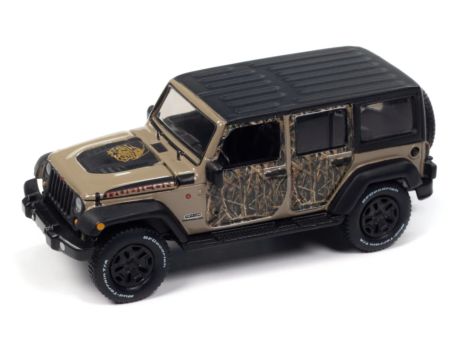 Auto World BCC Premium 2018 Jeep Wrangler Rubicon Recon 1:64 Scale Fishwheels