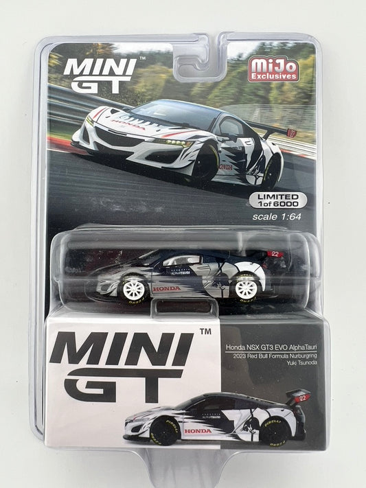 (CHASE) Mini GT Honda NSX GT3 EVO AlphaTauri Fishwheels