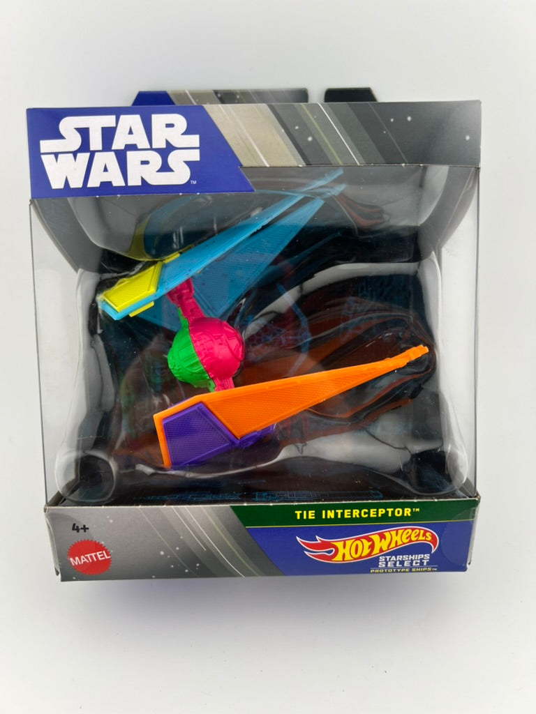 (Chase) Hot Wheels’ Starships Select: Prototype Ships Tie Interceptor Fishwheels