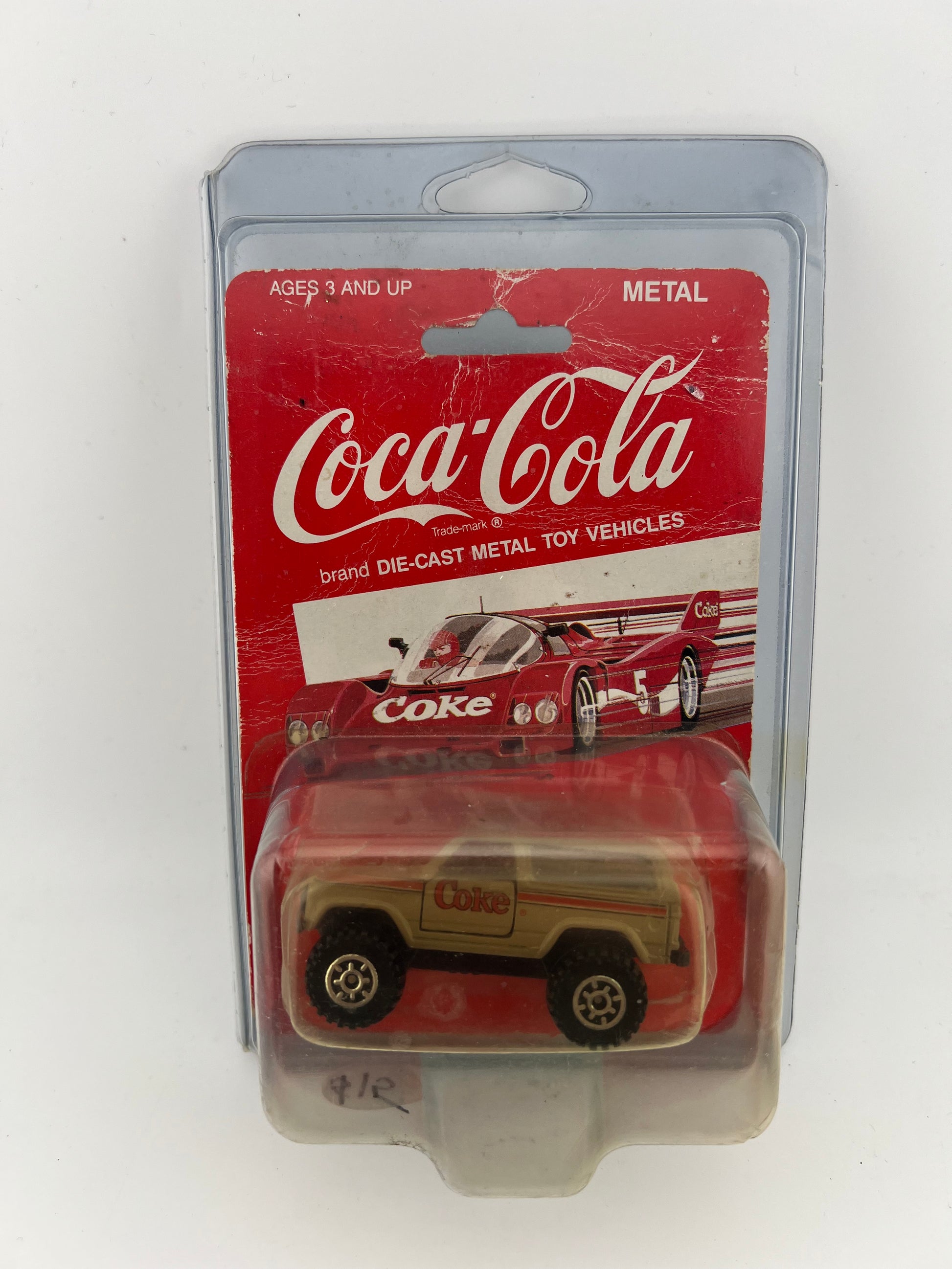 Coca-Cola Die-Cast Off-Road Vehicle – Vintage Collectible Fishwheels
