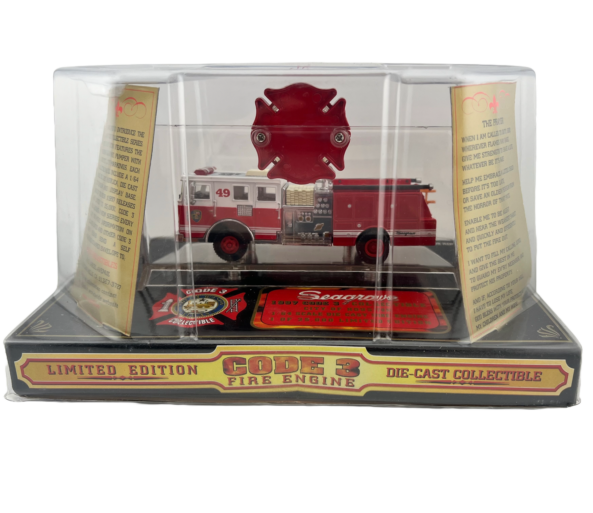 Code 3 Limited Edition Fire Engine Fishwheels