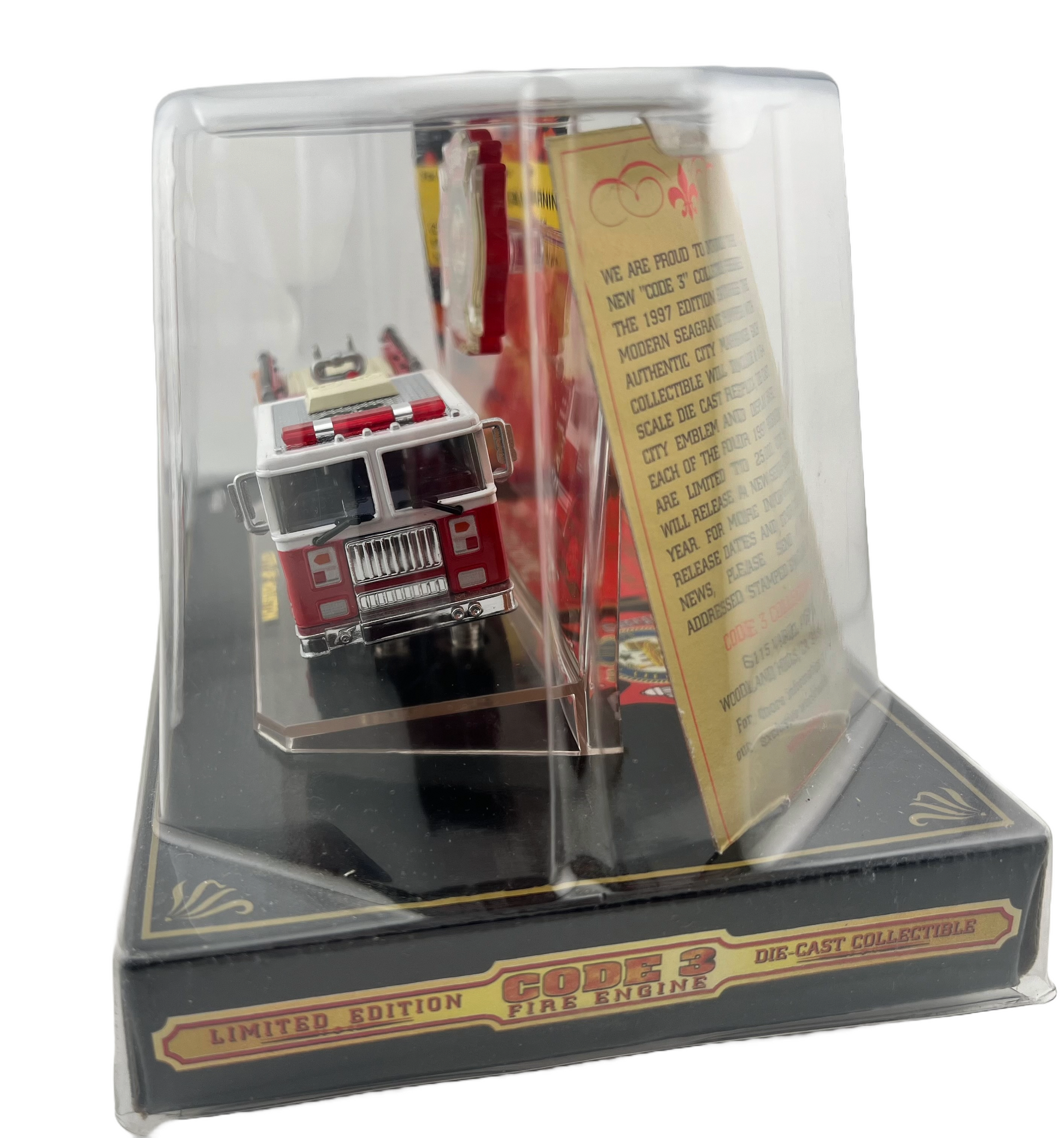 Code 3 Limited Edition Fire Engine Fishwheels