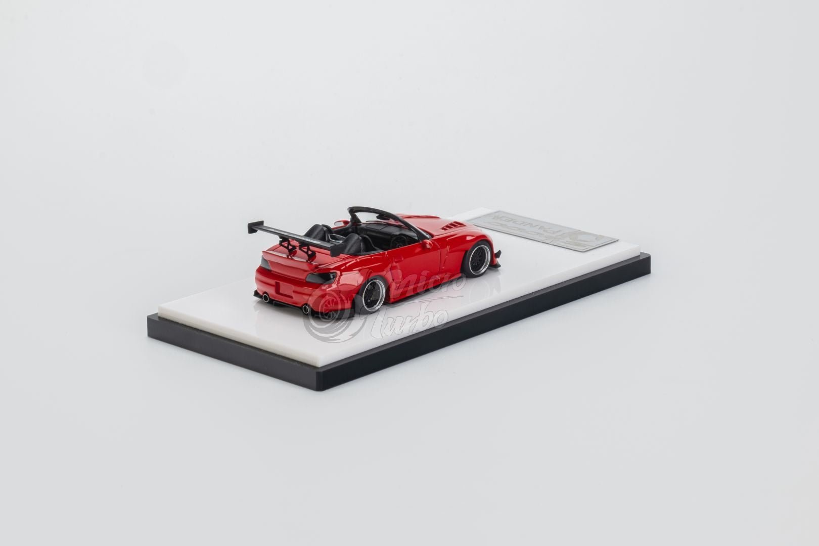 Custom S2000 Pandem Rocket Bunny Red Micro Turbo Fishwheels