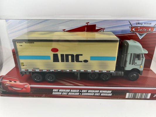 Disney Pixar Cars Chet Boxkarr Hauler Fishwheels