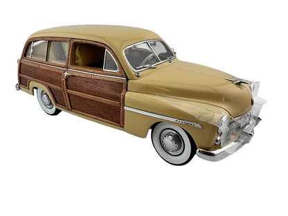 Danbury Mint 1949 Mercury Station Wagon – Bermuda Cream w/ Certificate of Authenticity Fishwheels