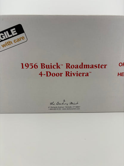 Danbury Mint 1956 Buick Roadmaster 4-Door Riviera Fishwheels