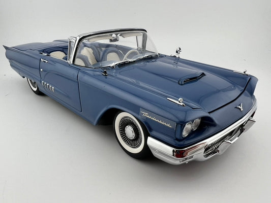 Danbury Mint 1958 Ford Thunderbird Convertible – Monarch Blue Fishwheels