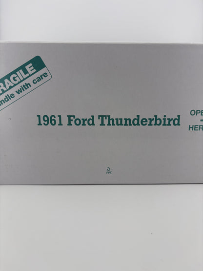 Danbury Mint 1961 Ford Thunderbird Convertible Fishwheels