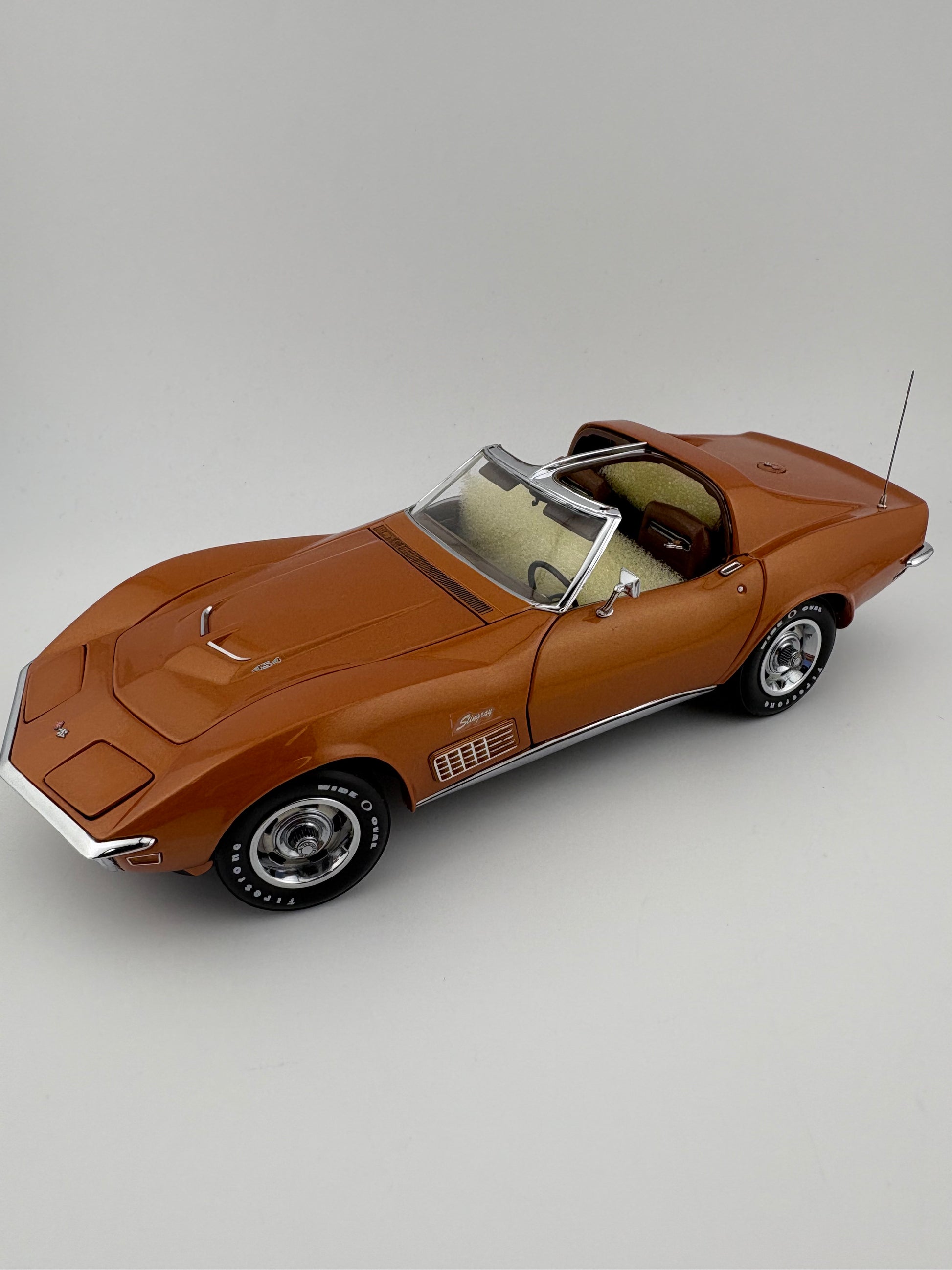 Danbury Mint 1972 Chevrolet Corvette Coupe Fishwheels
