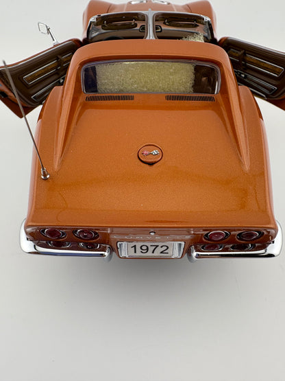 Danbury Mint 1972 Chevrolet Corvette Coupe Fishwheels