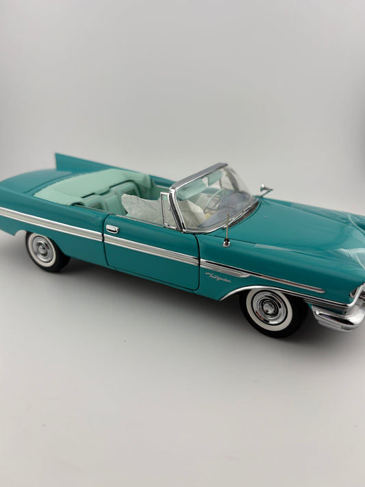 Danbury Mint Limited Edition 1957 Chrysler New Yorker Convertible 1:24 Fishwheels