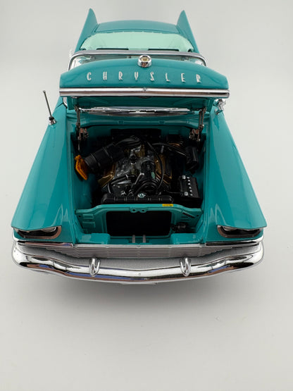 Danbury Mint Limited Edition 1957 Chrysler New Yorker Convertible 1:24 Fishwheels