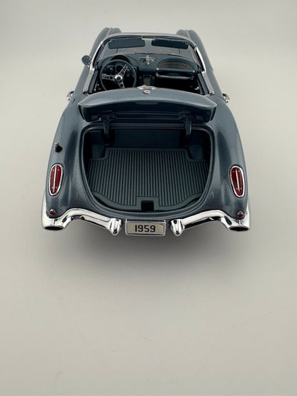 Danbury Mint Limited Edition 1959 Chevrolet Corvette Diecast Collectible Fishwheels