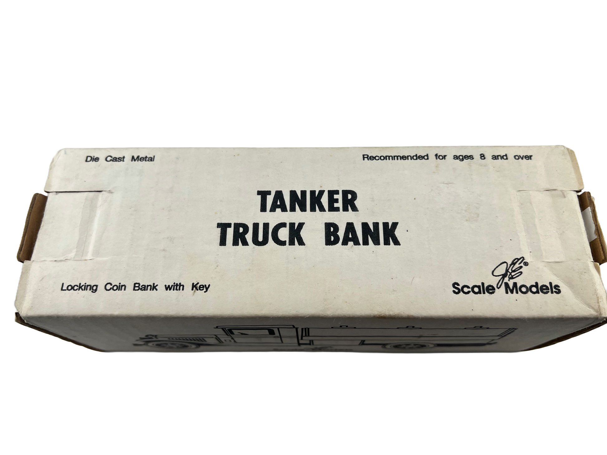 Diamond 760 Motor Oil Tanker Truck Die-Cast Model Bank Fishwheels