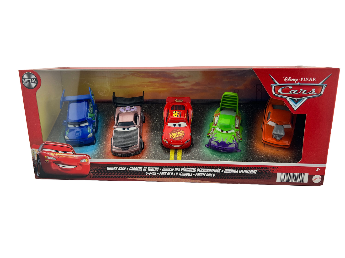 Disney and Pixar Cars 3 Vehicle 5-Pack Tuners Race Fishwheels