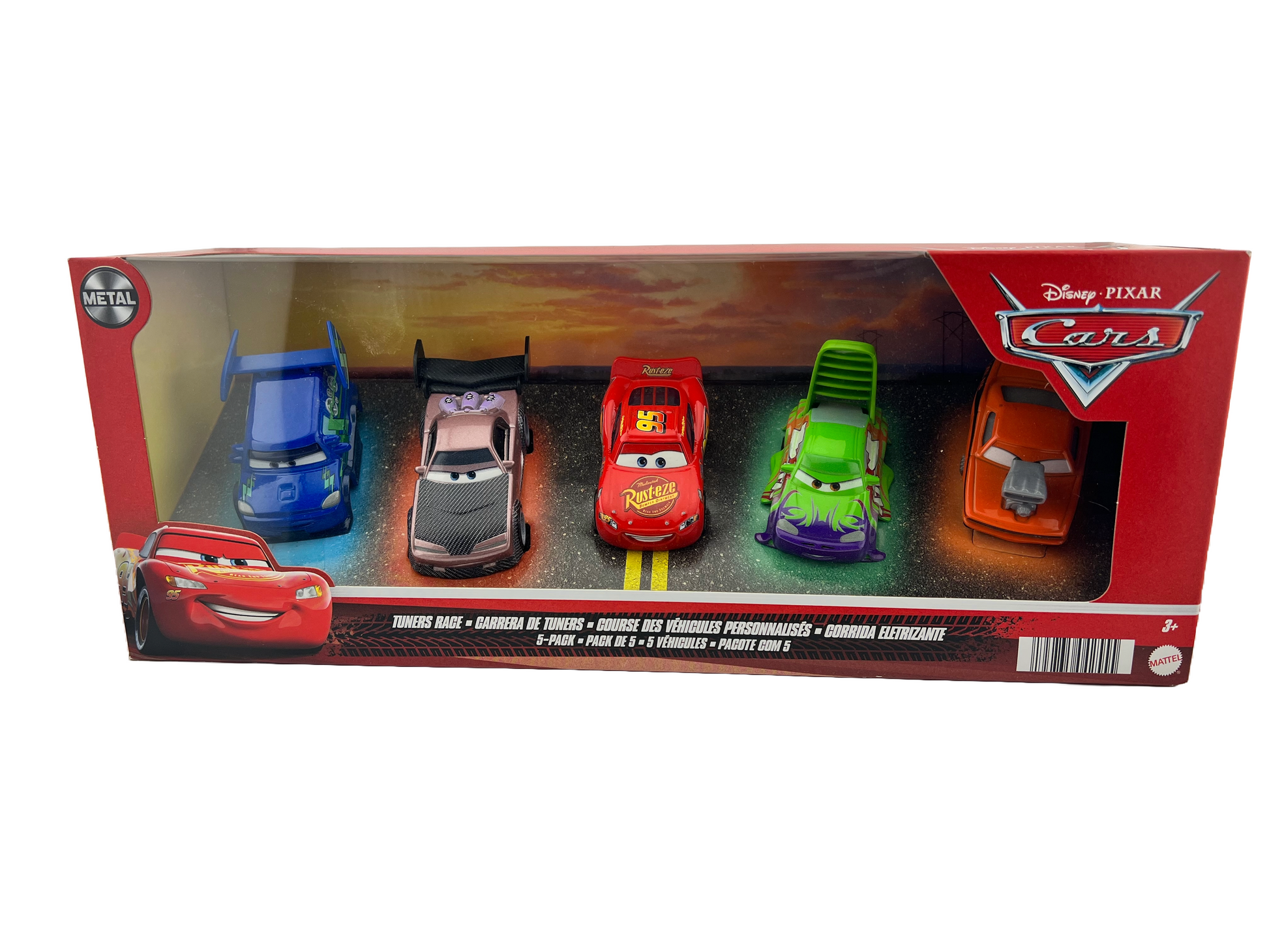 Disney and Pixar Cars 3 Vehicle 5-Pack Tuners Race Fishwheels