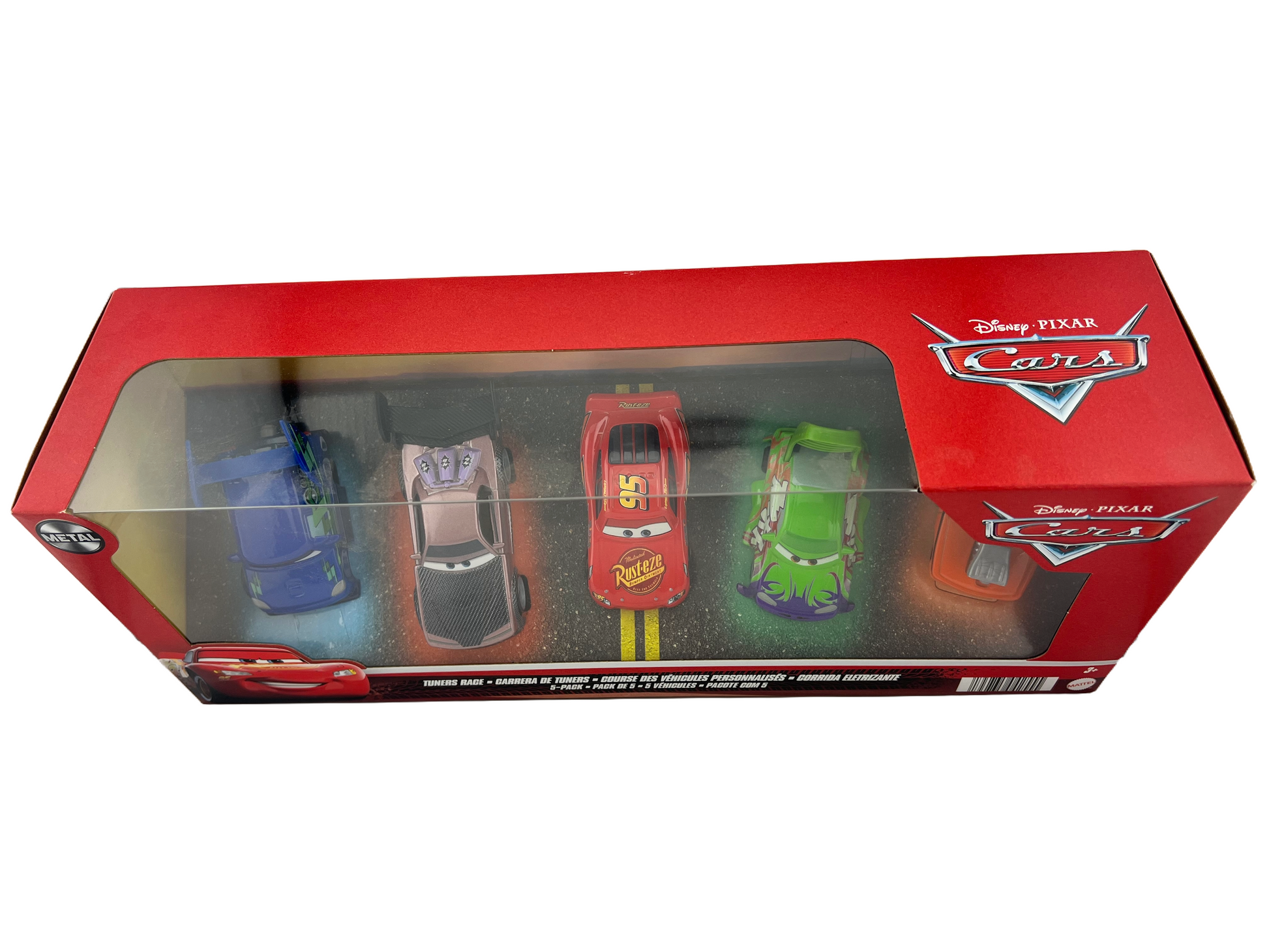 Disney and Pixar Cars 3 Vehicle 5-Pack Tuners Race Fishwheels