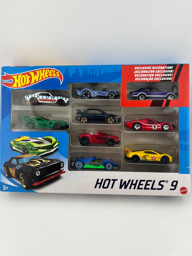 Hot Wheels 9-Car Gift Pack – Exclusive Decoration Edition B Fishwheels