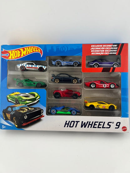 Hot Wheels 9-Car Gift Pack – Exclusive Decoration Edition B Fishwheels