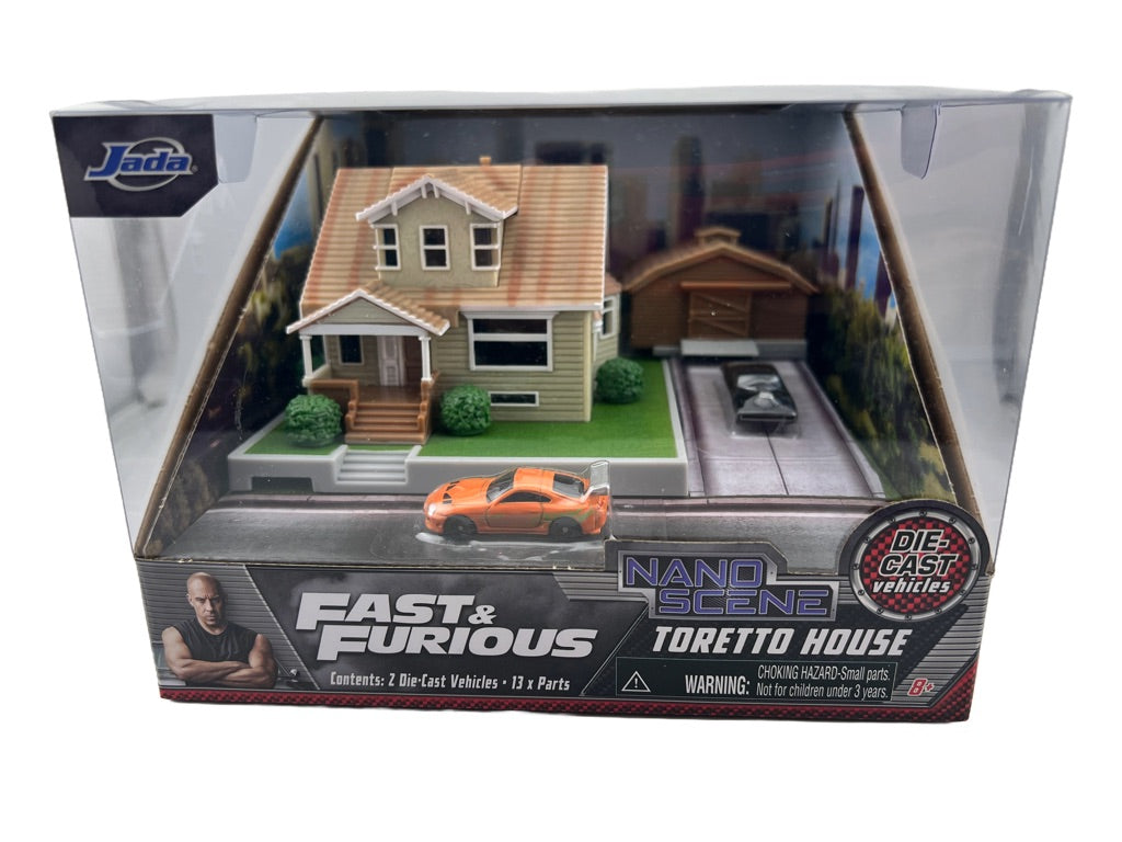Fast & Furious Nano Scene "Toretto House" Fishwheels