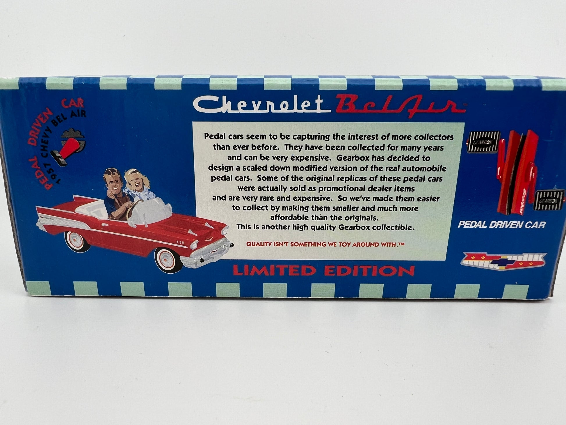 Gearbox Collectibles 1:52 Scale 1957 Chevy Bel Air Convertible – Limited Edition Fishwheels