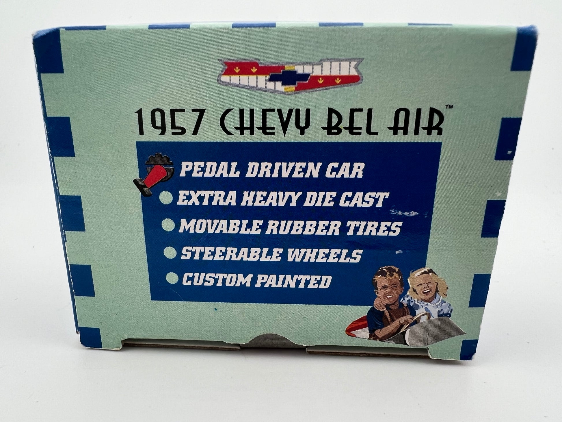 Gearbox Collectibles 1:52 Scale 1957 Chevy Bel Air Convertible – Limited Edition Fishwheels
