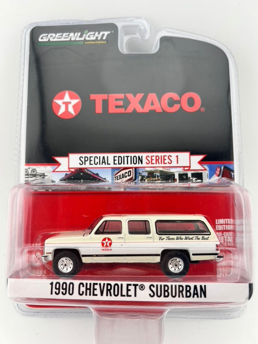 GreenLight 1990 Chevrolet Suburban – Texaco Special Edition Series 1 Fishwheels