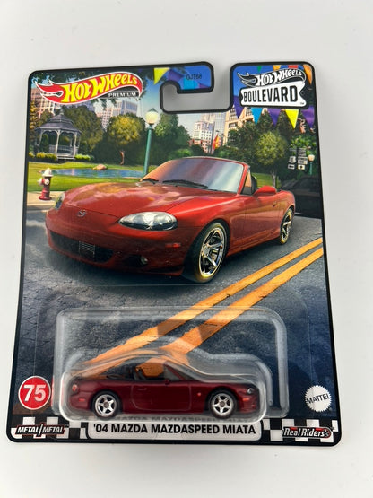Hot Wheels ’04 Mazda Mazdaspeed Miata – Boulevard Series Fishwheels