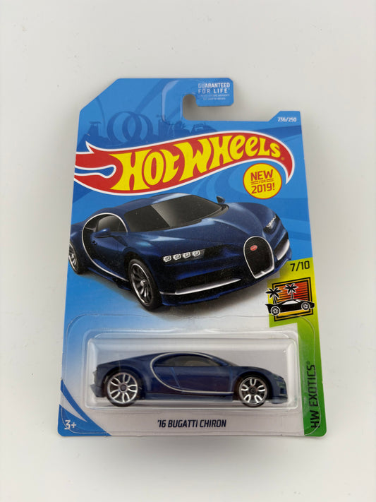 Hot Wheels – ’16 Bugatti Chiron – 2019 HW Exotics (7/10)