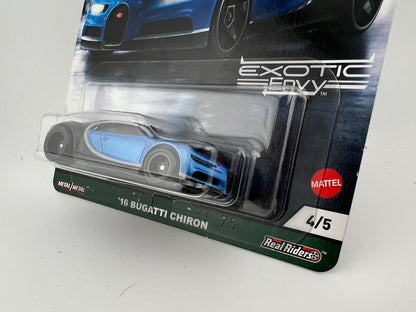 Hot Wheels '16 Bugatti Chiron – Car Culture: Exotic Envy (4/5) Fishwheels