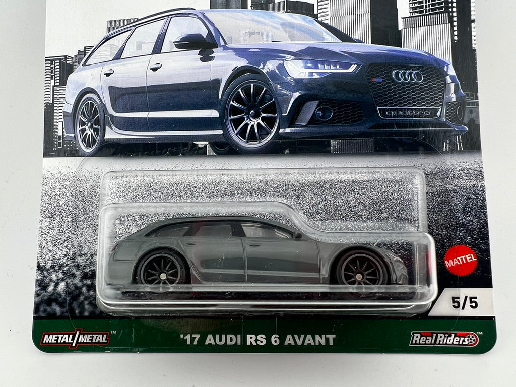 Hot Wheels '17 Audi RS 6 Avant – Fast Wagons (Car Culture Series) Fishwheels