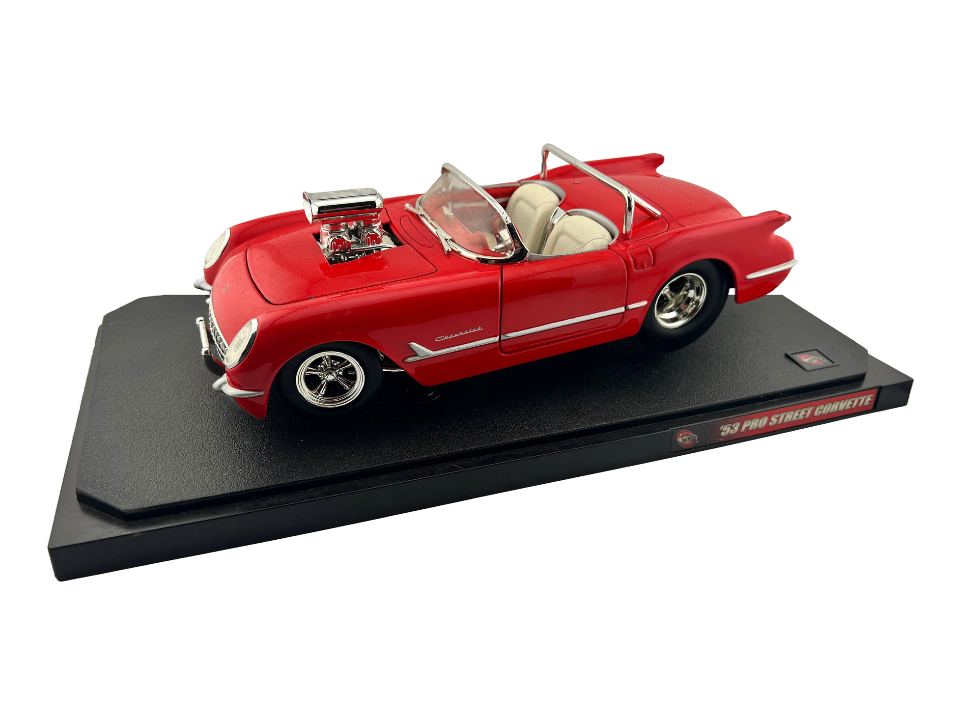 Hot Wheels 1953 Pro Street Corvette 1:18 Scale Fishwheels