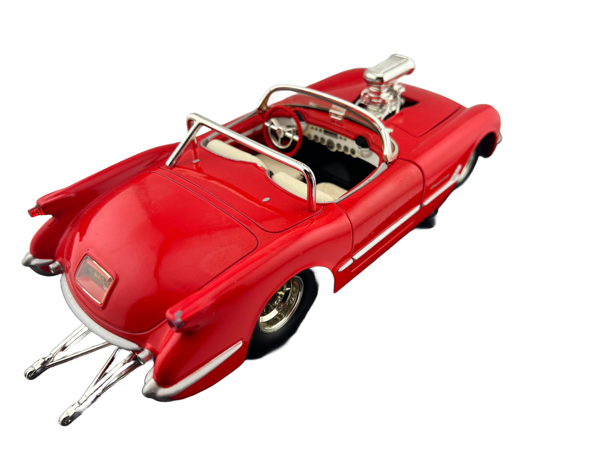 Hot Wheels 1953 Pro Street Corvette 1:18 Scale Fishwheels