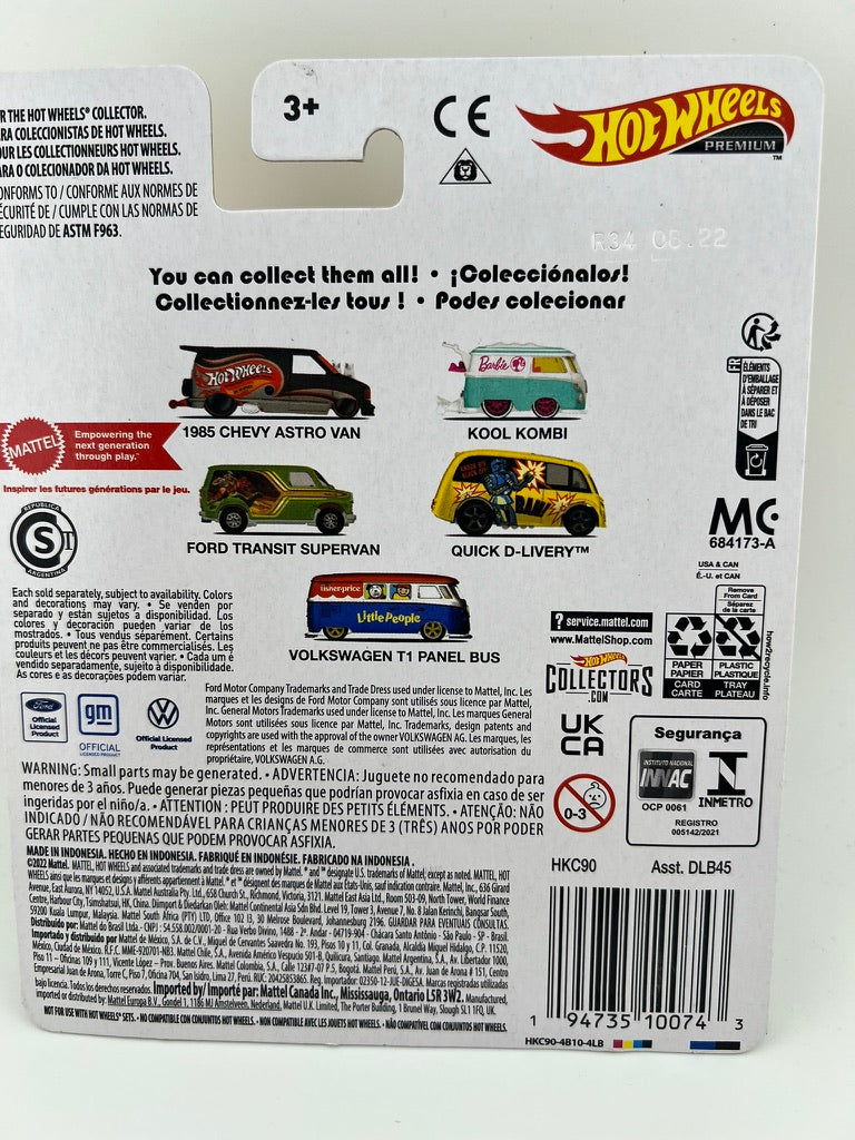 Hot Wheels 1985 Chevy Astro Van – Hot Wheels Originals Series Fishwheels