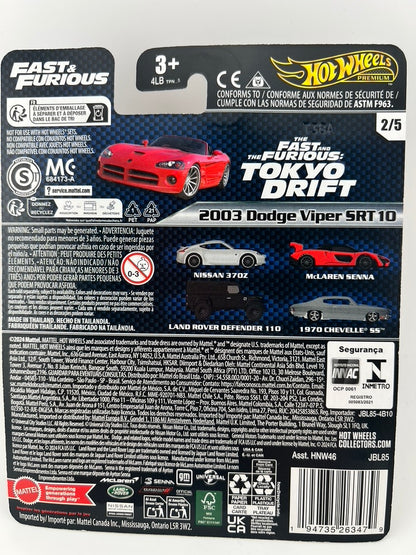 Hot Wheels 2003 Dodge Viper SRT10 Fishwheels