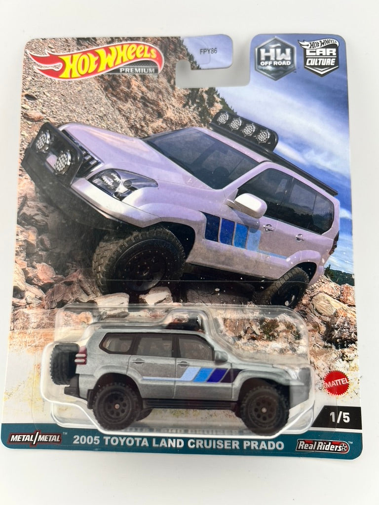Hot Wheels 2005 Toyota Land Cruiser Prado – Car Culture HW Off Road Fishwheels